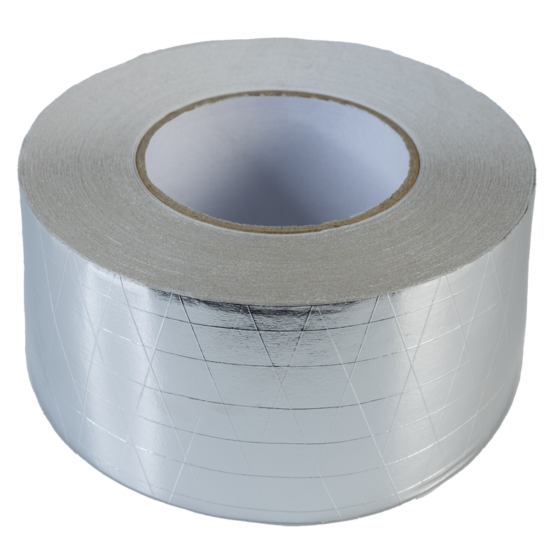 Robusto nastro in alluminio rinforzato Nastro in alluminio argento 75 mm x 50 m