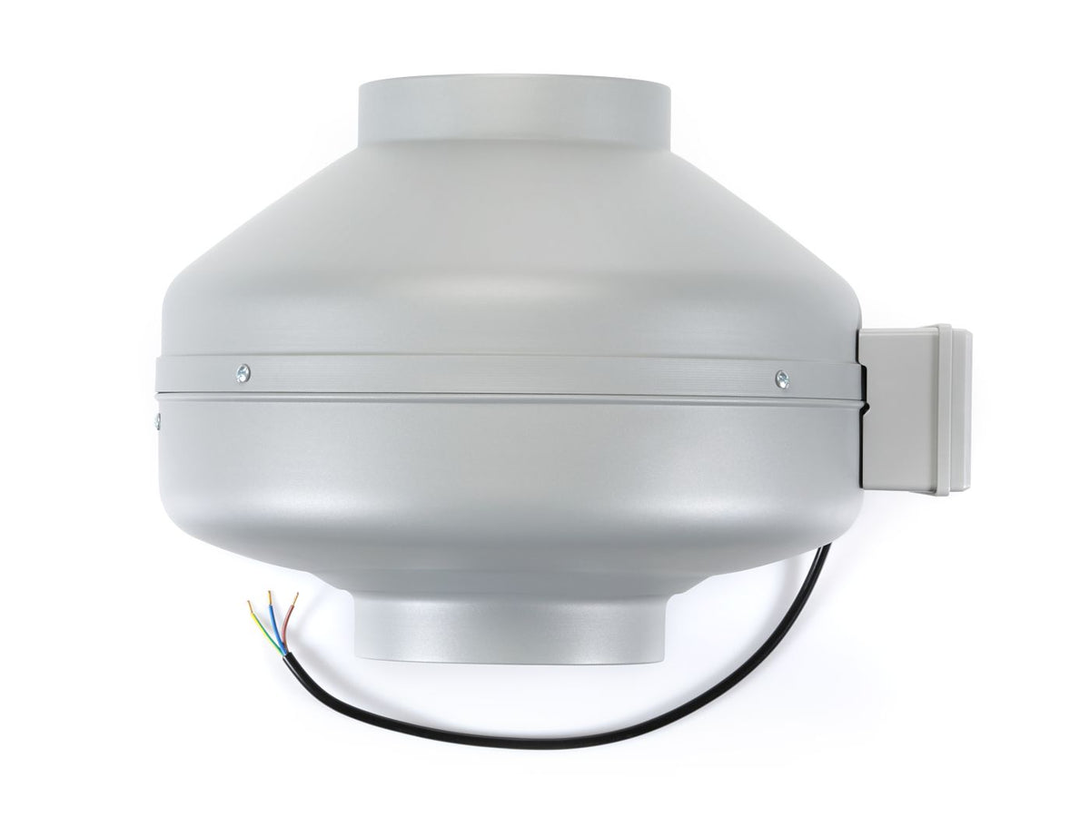 STERR BFS150-G - Ventilatore per bagno grigio con vetro frontale 150 mm