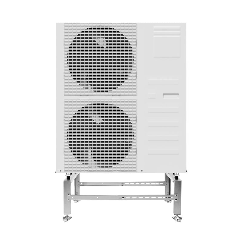 HSA500 - Supporto da pavimento per condizionatore o pompa di calore 500 kg - Acciaio inox - Accessori robusti regolabili 1040x560x300 mm