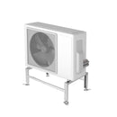 HSA500 - Supporto da pavimento per condizionatore o pompa di calore 500 kg - Acciaio inox - Accessori robusti regolabili 1040x560x300 mm