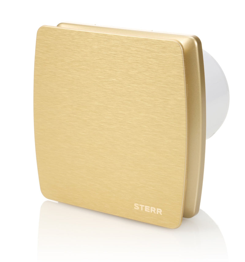 Ventilatore da bagno silenzioso dorato con timer - LFS100-QZT