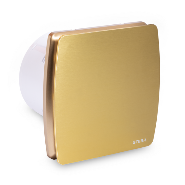 Ventilatore da bagno dorato silenzioso con timer - LFS150-QZT
