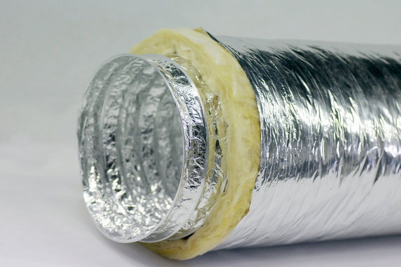 Tubo di scarico per condizionatori d'aria 10 m, Ø 80 mm - tubo di ventilazione per ventilatore di scarico - con soppressione del rumore - STERR