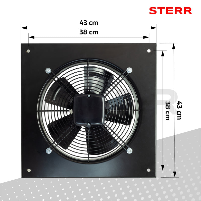 STERR Ventilatore di scarico assiale 300 mm
